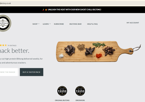 E-Commerce Development Package Example: AI Commerce Boost for Premium Snack Brand