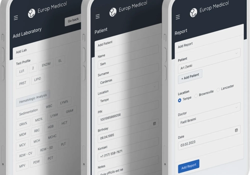 Custom Software Development Package Example: A healthy dose of digitization