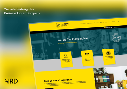 Search Engine Optimization Package Example: The Retail Mutual - Insurance Website Redesign