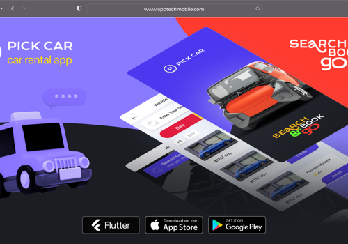 UX/UI Design Package Example: Car Rental Mobile Application