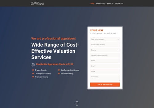 Web Development Package Example: Real Estate Websites Development