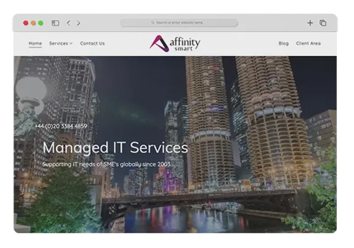 Search Engine Optimization Package Example: IT Support London