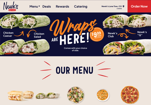 Compliance Consulting Package Example: Accessibility Remediation for Newks.com