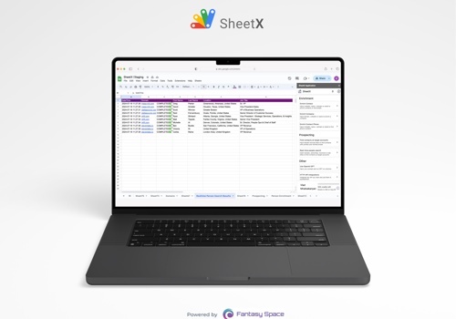 Custom Software Development Package Example: Sheet X: Google Apps Scripts Automation