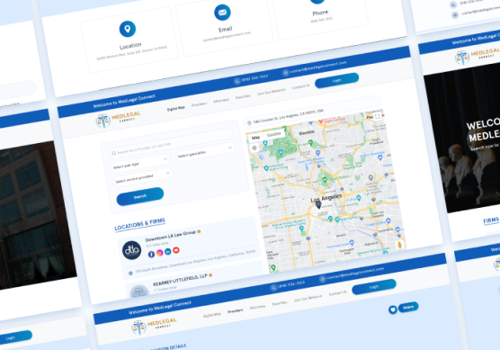 Web Development Package Example: Medlegal