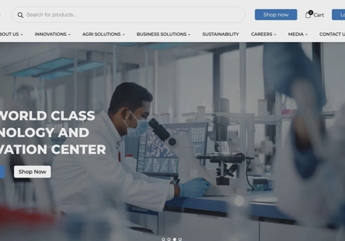 Web Design Package Example: IPL Biologicals' New E-commerce Platform