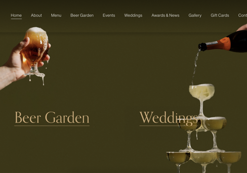 Web Design Package Example: Web Design, SEO and PPC for The Hops Company
