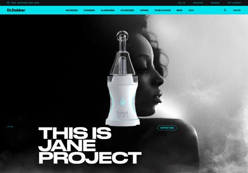 Ecommerce Marketing Package Example: Dr. Dabber E-Commerce - Shopify