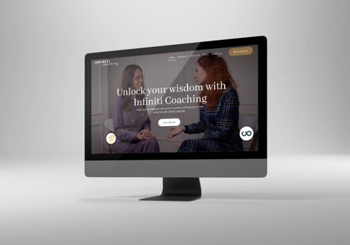 Web Design Package Example: Infiniti Coaching Website