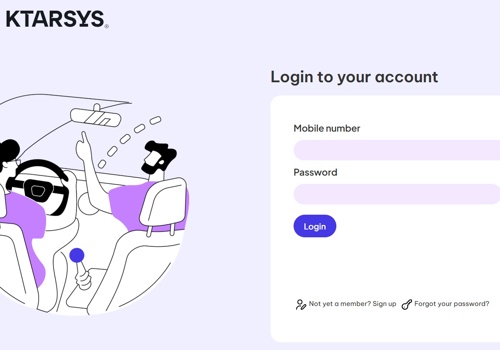 Web Design Package Example: Ktarsys App