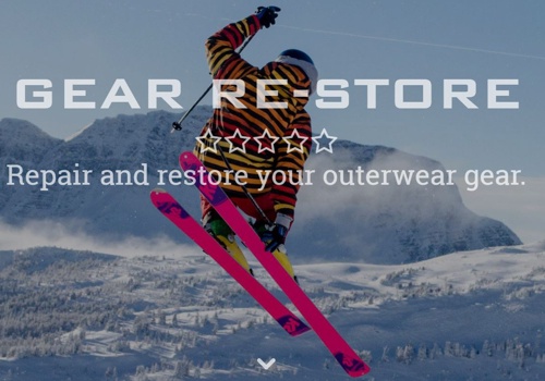 Web Design Package Example: Gear Restore - website