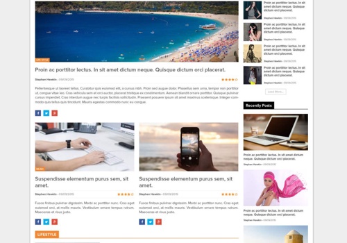 Web Development Package Example: ViralPress