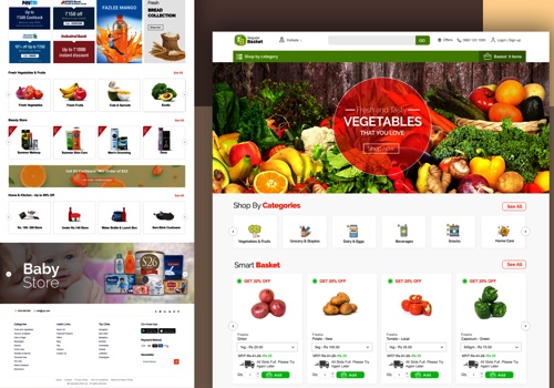 Branding Package Example: Ecommerce Website