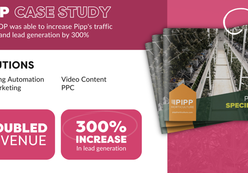 Digital Strategy Package Example: Pipp Horticulture