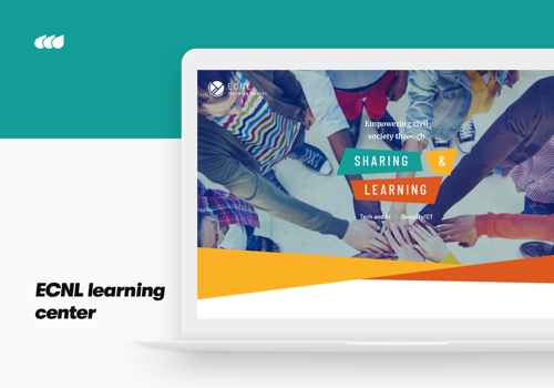 Web Development Package Example: ECNL Learning Center