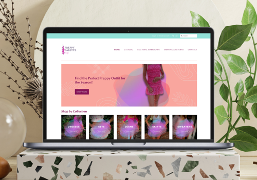Content Marketing Package Example: eCommerce Web Design