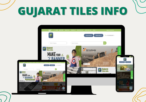 Web Development Package Example: Gujarat Tiles Info
