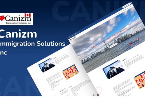 Web Development Package Example: Canizm Immigration Solutions Inc