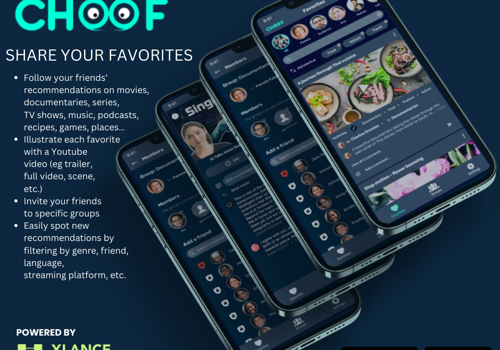 Mobile App Development Package Example: CHOOF