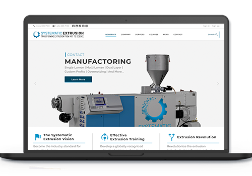 Web Design Package Example: Systematic Extrusion