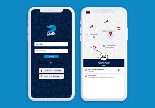 Mobile App Development Package Example: Package Delivery Service
