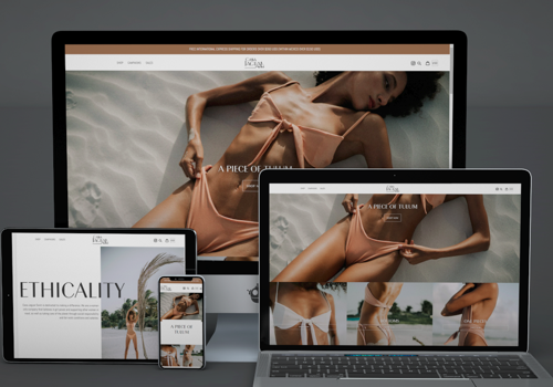 E-Commerce Development Package Example: Casa Jaguar Swim