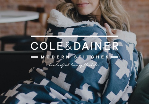 Branding Package Example: Cole & Dainer Branding, Labels & Website