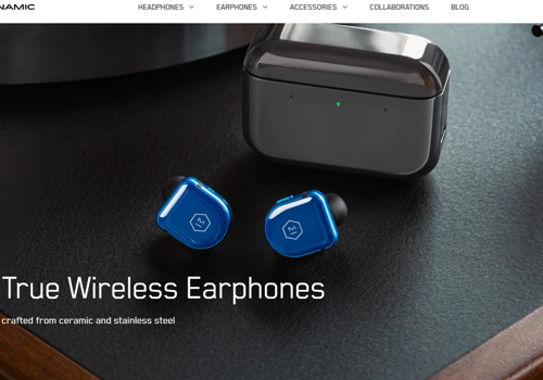 Web Design Package Example: eCommerce Site for Headphones