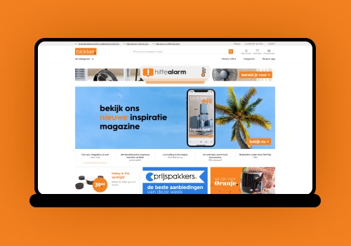 Web Design Package Example: Ecommerce Development | Biggest Retail Chain of NL