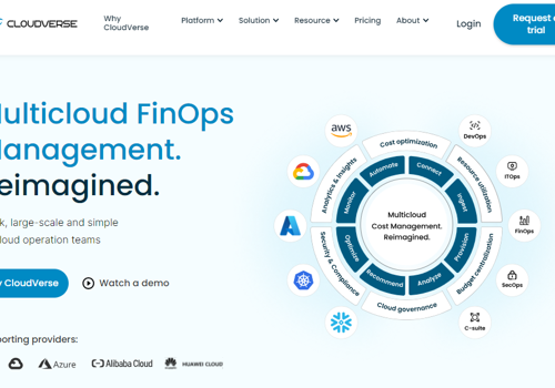 Web Design Package Example: CloudVerse Webflow Website Development