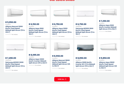 E-Commerce Development Package Example: Airconhyper.com