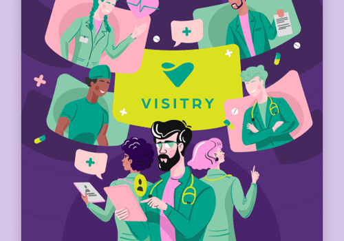 UX/UI Design Package Example: Uber-Style Platform for B2B Home Health Staffing