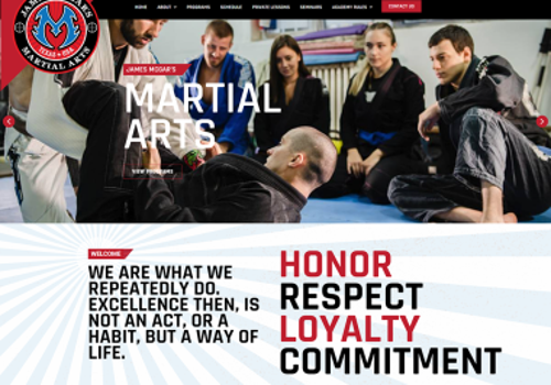 Web Design Package Example: James Mcgar