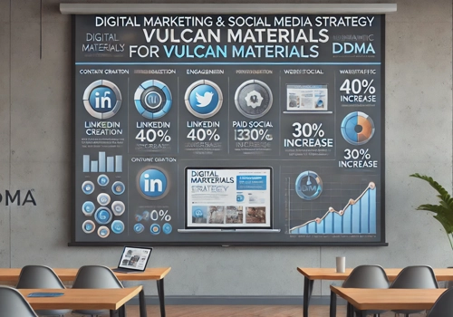 Social Media Marketing Package Example: Social Media and Digital Marketing at Vulcan Mater