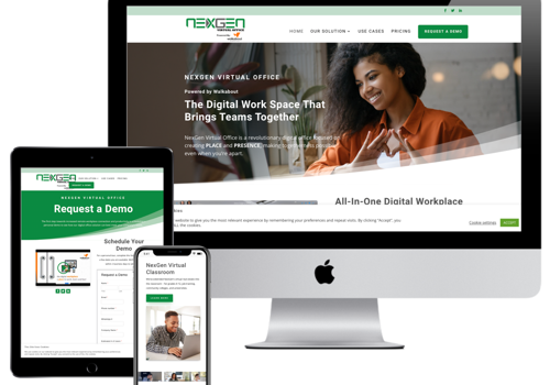 Web Design Package Example: Walkabout Workplace - Technology Company