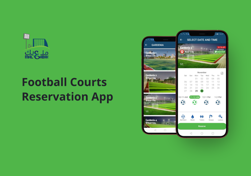 Mobile App Development Package Example: Mal3abak Football App