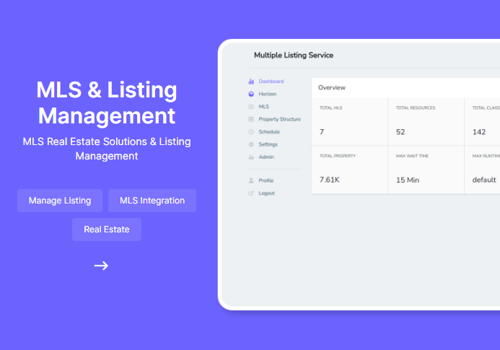 Custom Software Development Package Example: MLS: A Property Listing Software Solution