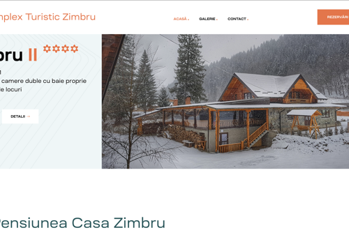 Web Development Package Example: Touristic Complex Booking Platform