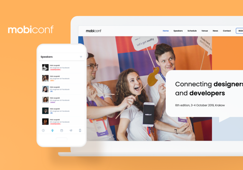 Mobile App Development Package Example: Mobile app for a customized conference experience
