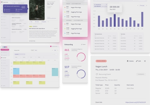 UX/UI Design Package Example: Let's Day Out – platform for event management