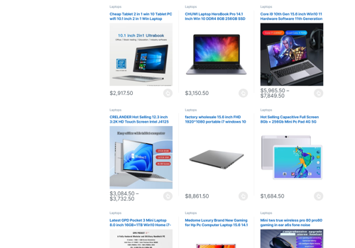 Web Development Package Example: pak sale hub