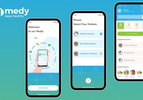 Web Development Package Example: Medy - Online Healthcare and Wellness Platform