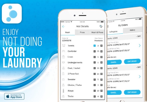 Mobile App Development Package Example: On-Demand Laundry and Dry Cleaning App