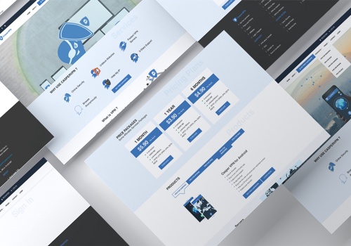 Web Development Package Example: VPN Platform as SaaS