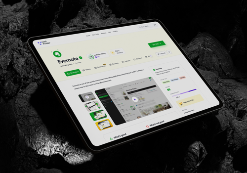 Web Design Package Example: Tool Finder App