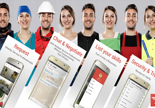 Mobile App Development Package Example: Service Provider Application