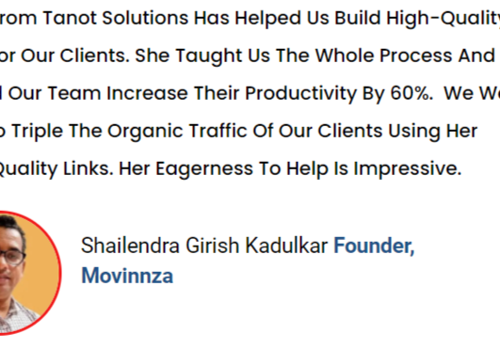 Search Engine Optimization Package Example: Link Building Consulting for another SEO company