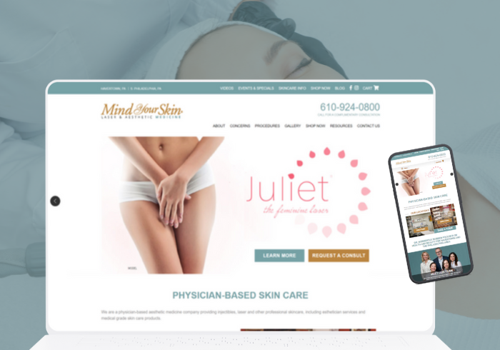E-Commerce Development Package Example: Cosmetic Care Website Design & SEO