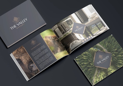 Branding Package Example: The Valley Resort Branding