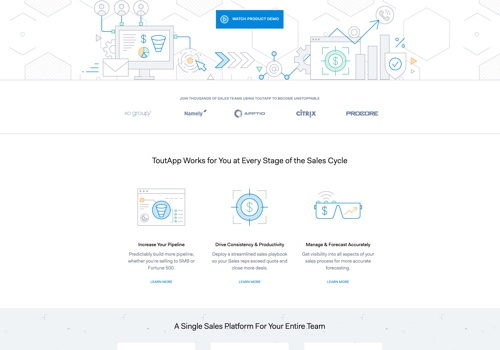 Web Development Package Example: ToutApp